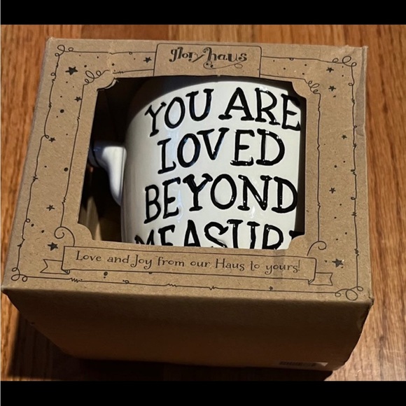 Nib - You are loved beyond measure etched mug - Picture 1 of 8